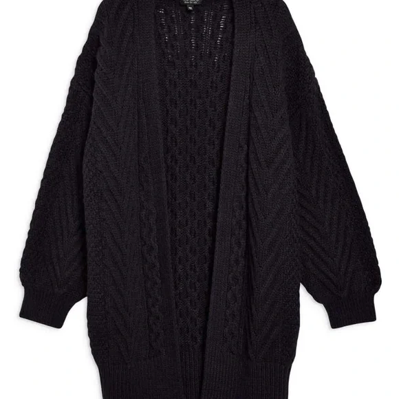 Topshop navy cardigan - Picture 3 of 10